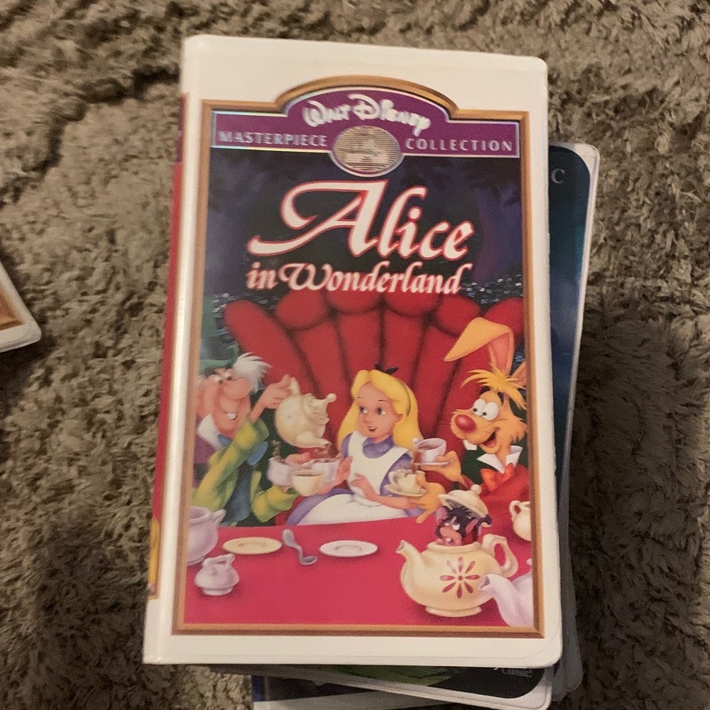 Alice in Wonderland VHS